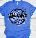 Royals Basketball Scribble Tee