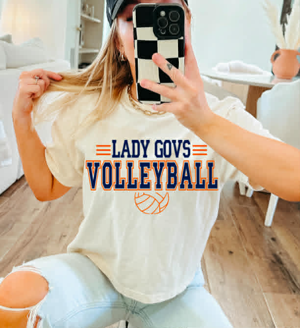 Lady Govs Mascot Line