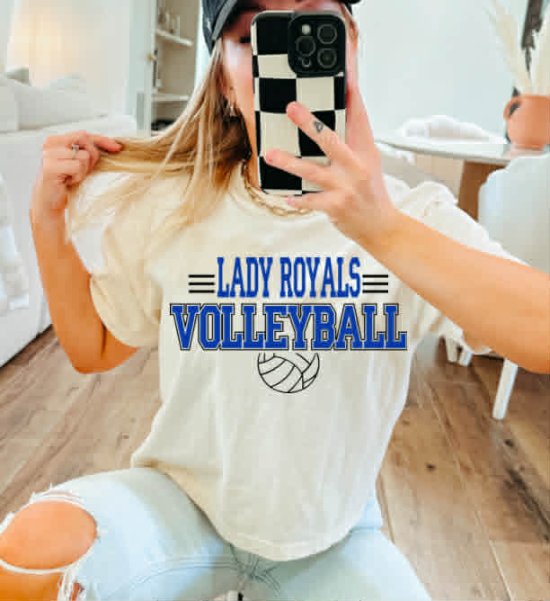 Lady Royals Mascot Line