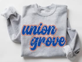 Union Grove Distressed  Sweatshirt