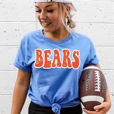 Bears Distressed Mascot Short Sleeve Tee