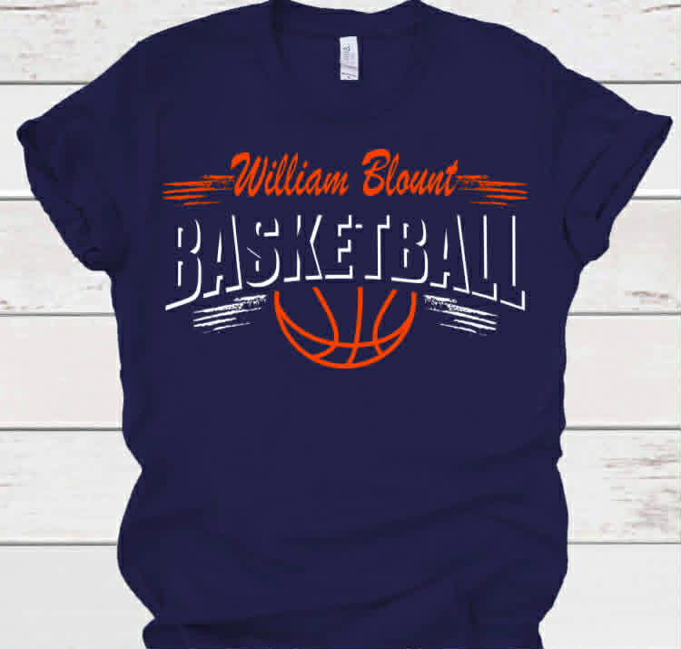 William Blount Basketball Stealth Tee