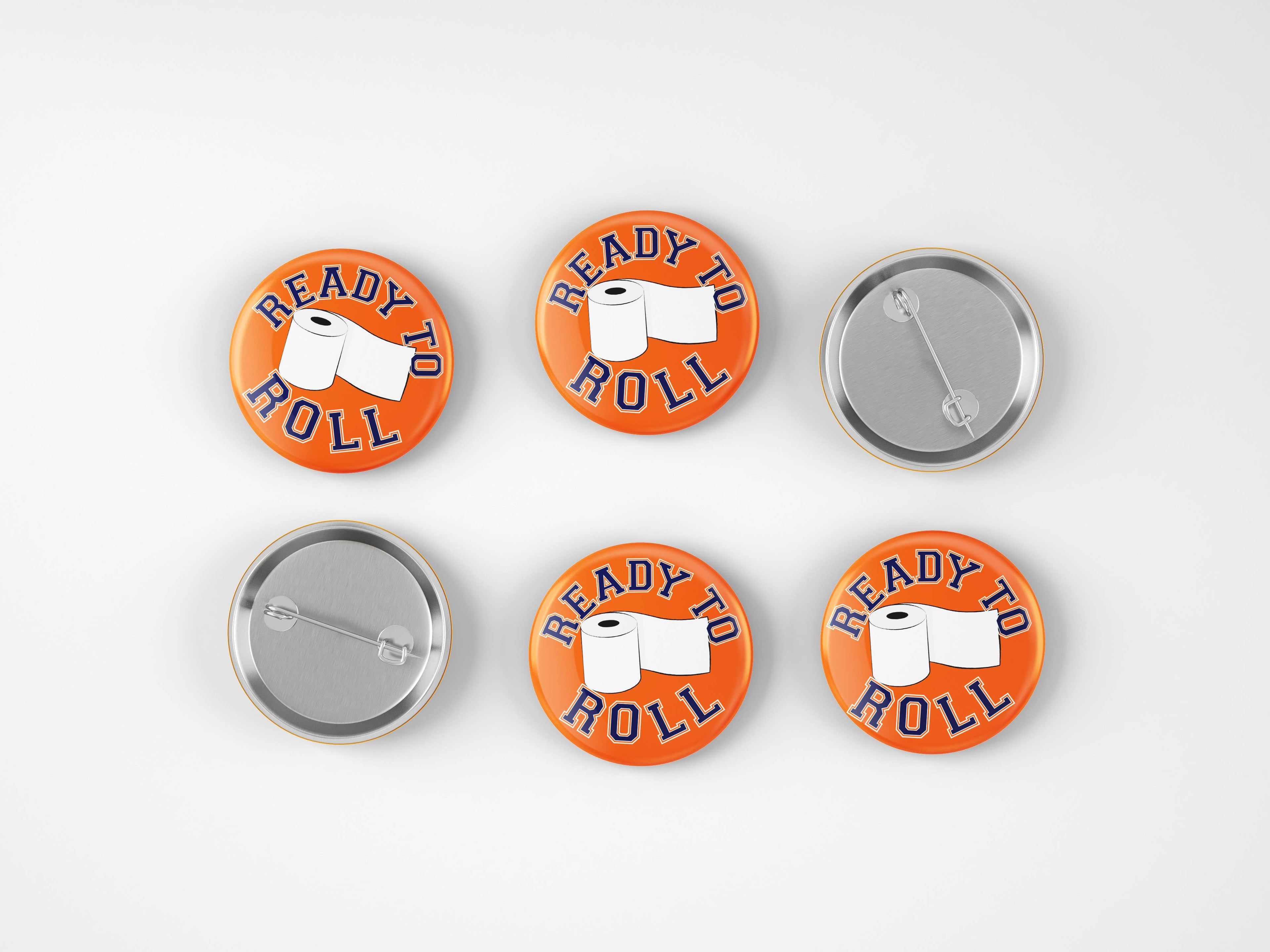Auburn Ready To Roll Button