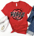 Rebels Basketball Scribble Tee