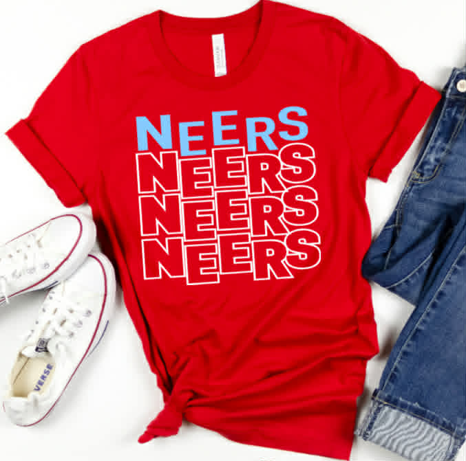 Mountaineers Stacked Mascot Tee