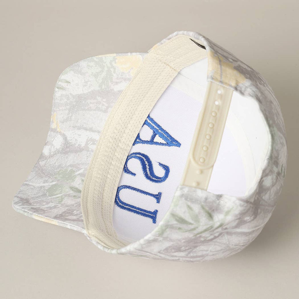 USA Letter Embroidery Camo Print Baseball Cap