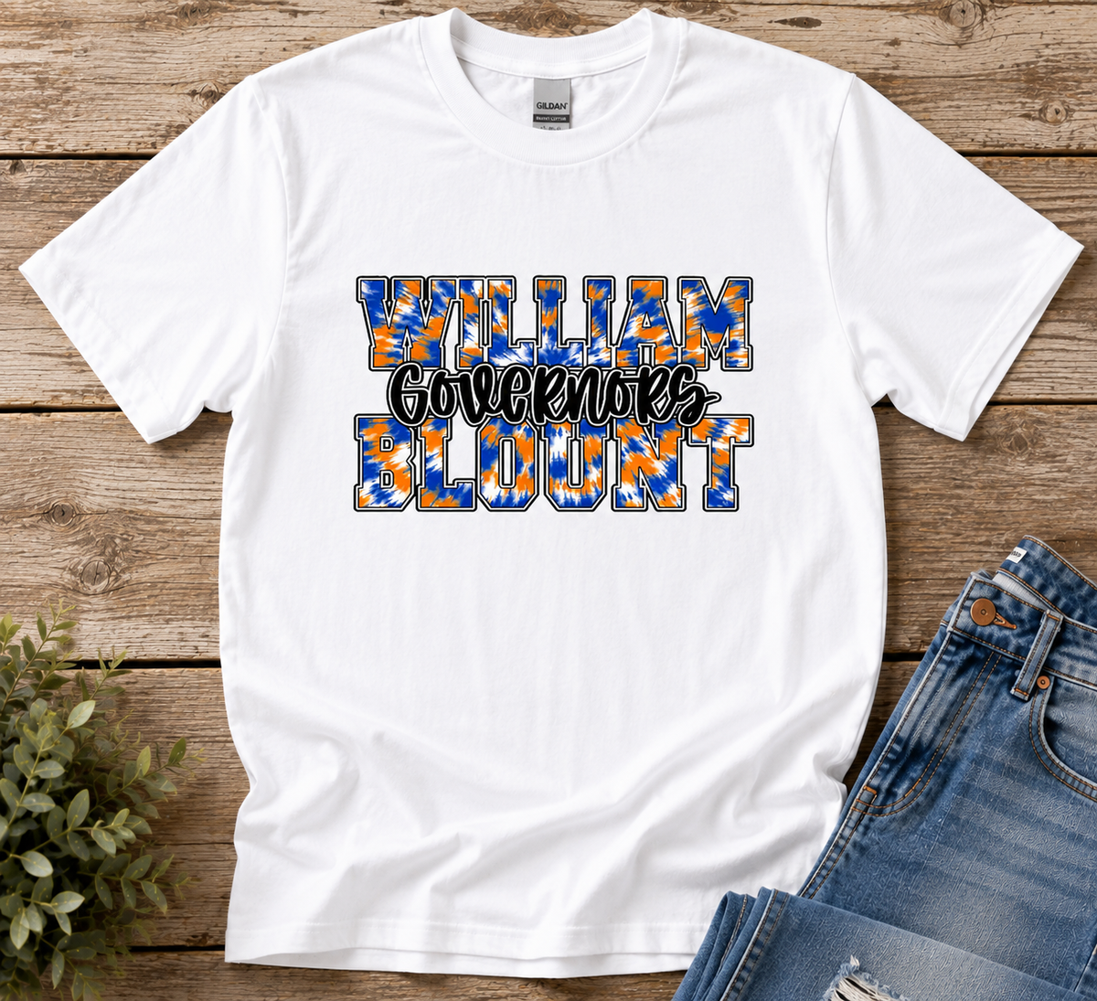 William Blount- Tie Dye design