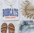 Union Grove Bobcats Block Polka Dot