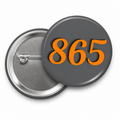 TENNESSEE "865" Spirit Button