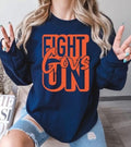 FIGHT ON- orange