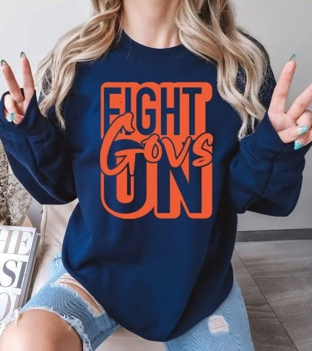 FIGHT ON- orange