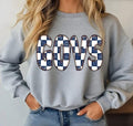 Checkered Bubble Letter GOVS