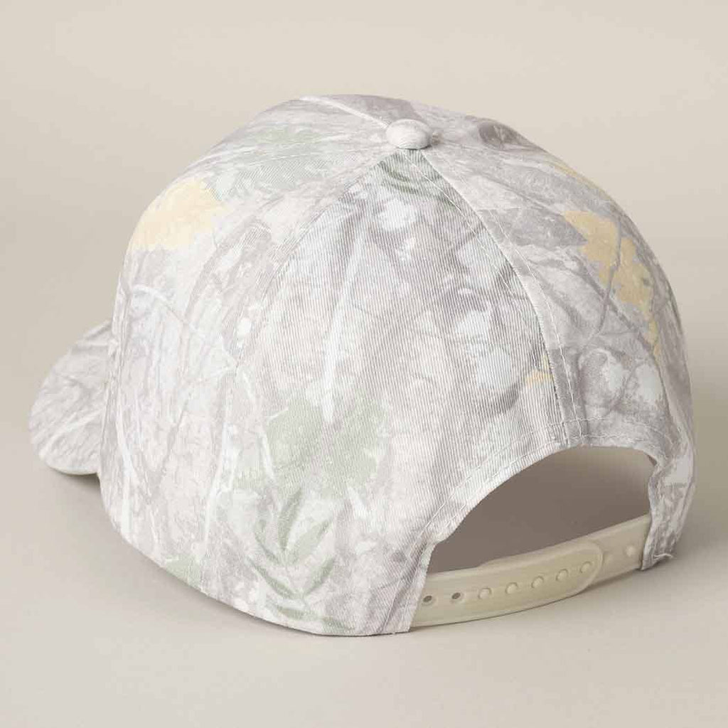 USA Letter Embroidery Camo Print Baseball Cap